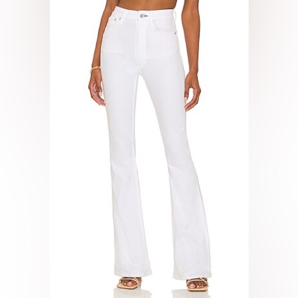 rag & bone Women's High Rise Flare Casey Jeans